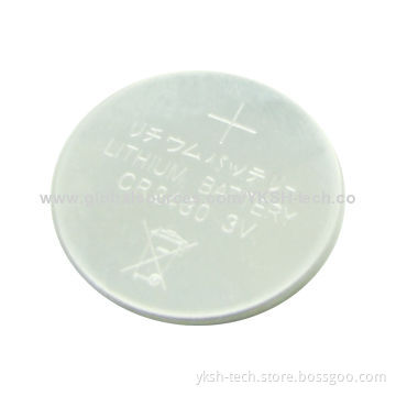 Button-cell Battery, 3.0V, 1,400-hour/Li-MnO2 Digital Cameras/Calculator, Mother Board Hearing Aids